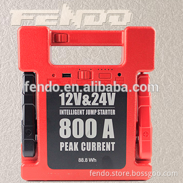 24000mAh car jump starter mini car booster for emergency use power